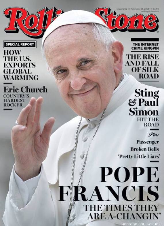 El papa Francisco en portada de revista ‘Rolling Stone’