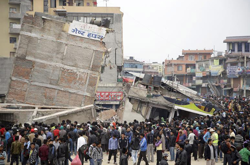 Apoyo a los damnificados del terremoto en Nepal