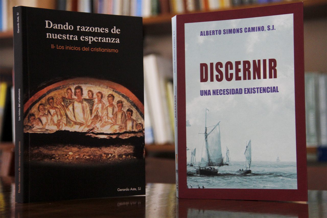 Sacerdotes Jesuitas Alberto Simons y Gerardo Aste publican libros