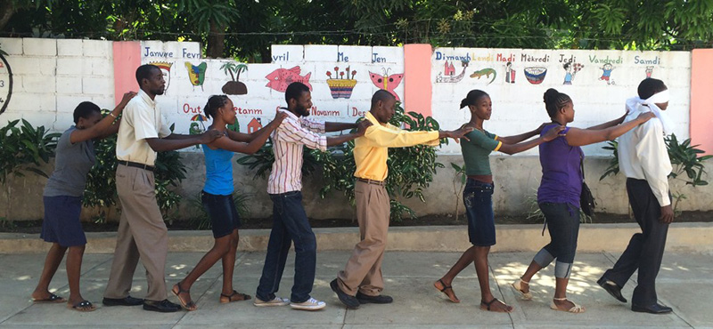 Escuela de formadores de profesores en Haití