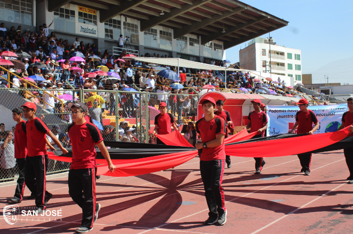 Colegio San José de Arequipa abrió Juegos Deportivos CODECOA 2018