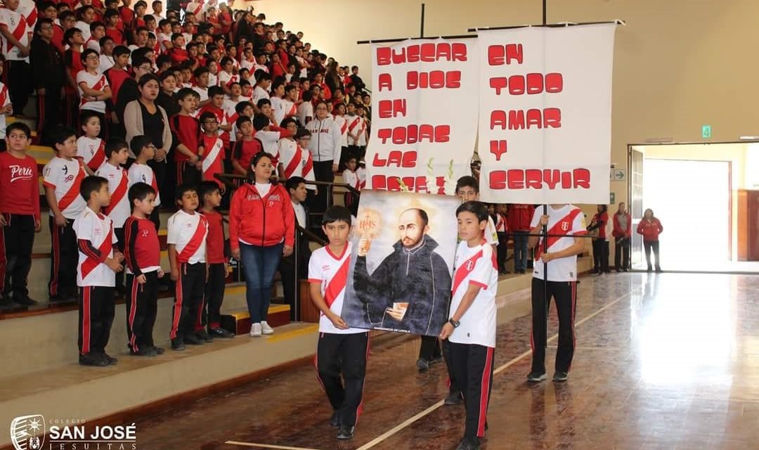 Colegio San José: Homenaje a la Patria y a San Ignacio
