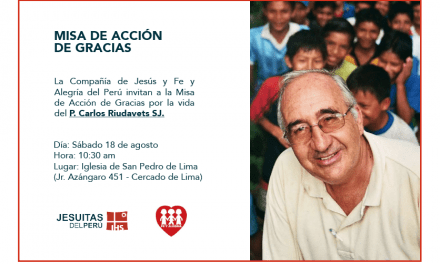 Misa de Acción de Gracias por la vida del P. Carlos Riudavets SJ