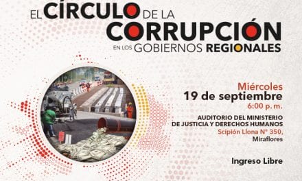 IED presenta investigación sobre corrupción en gobiernos regionales