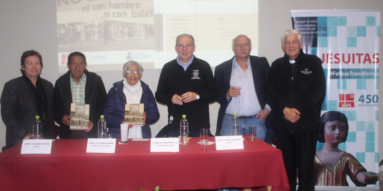Libro “Los jesuitas en tiempos de la violencia” se presentó en Ayacucho