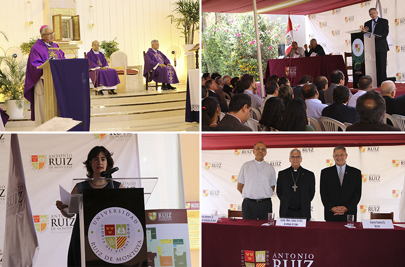 Universidad Ruiz de Montoya: Inauguración del año académico