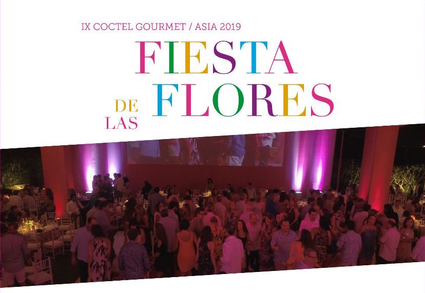 Agradecimiento IX Cóctel Gourmet Asia 2019 – Fiesta de las flores