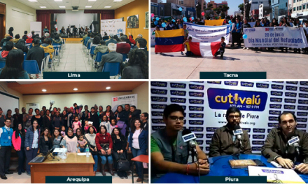 Día Mundial del Refugiado: actividades conmemorativas en Lima, Arequipa, Tacna y Piura