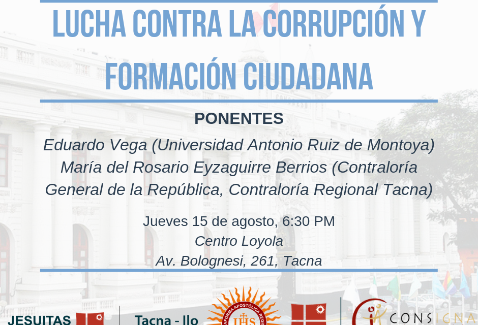 CONSIGNA organiza conversatorios sobre lucha anticorrupción