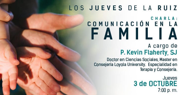 Charla “Comunicación en la familia”  con P. Kevin Flaherty, SJ