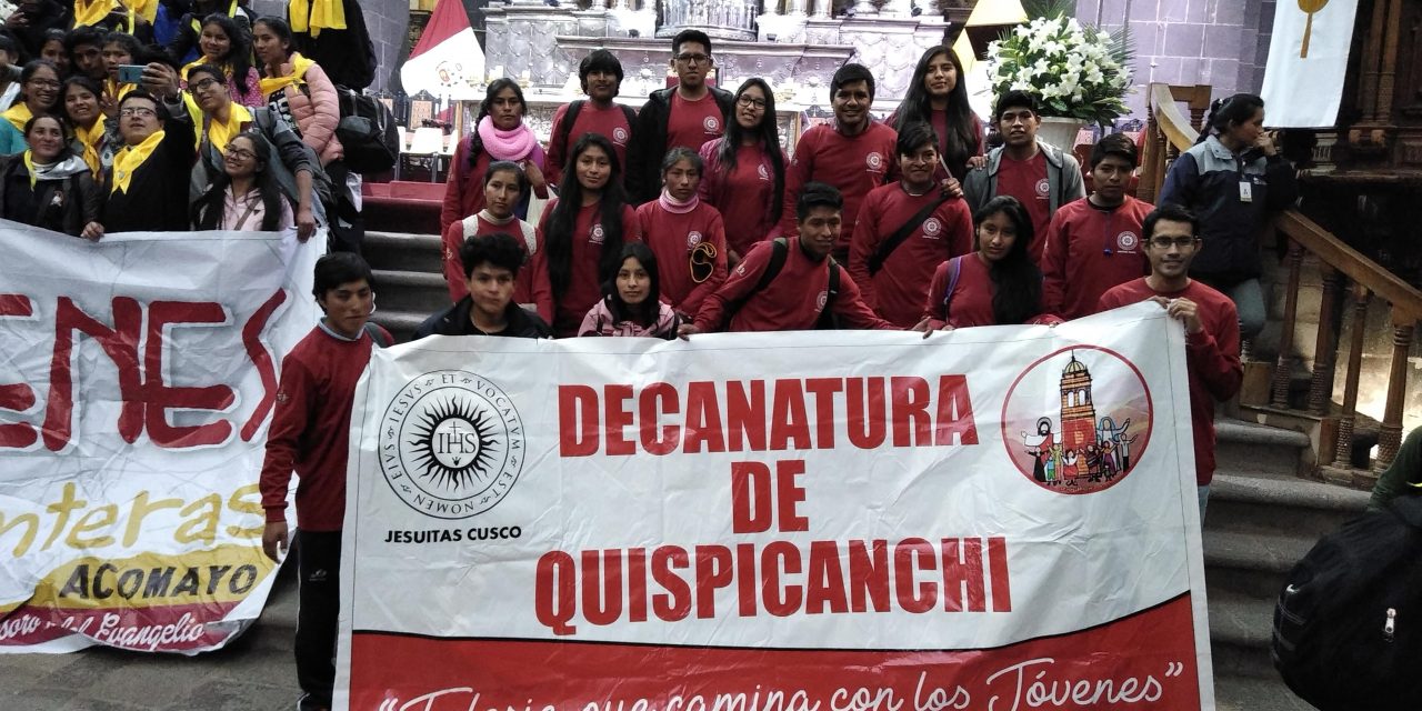 Jóvenes ignacianos de Quispicanchi participaron de Congreso Arquidiocesano