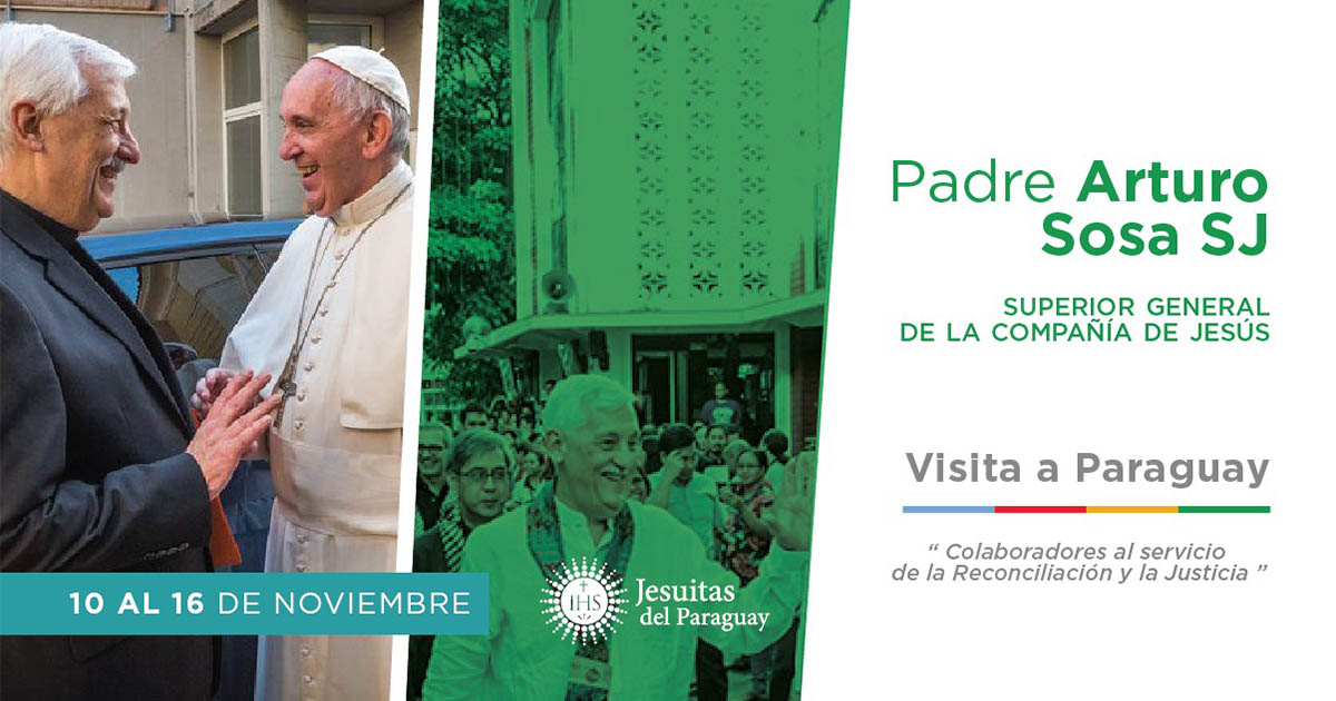 Superior General de los Jesuitas visitará Paraguay