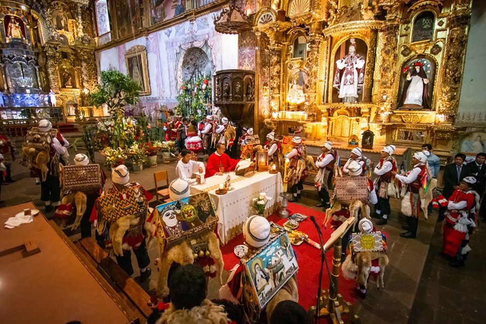 Festividad de San Sebastián en Andahuaylillas