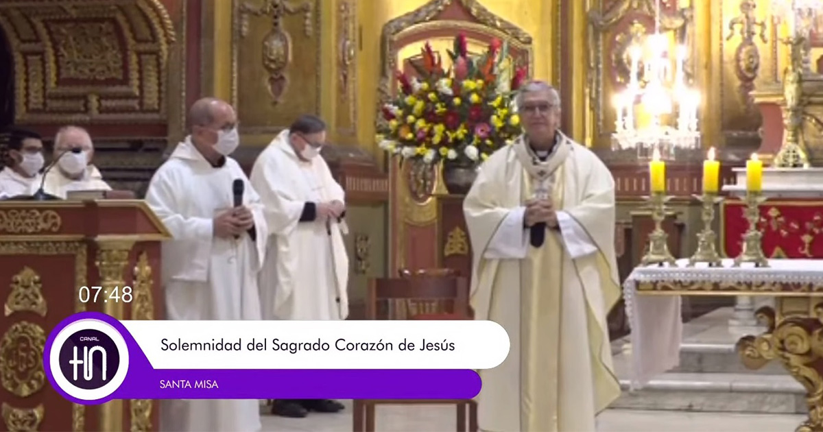 Arzobispo de Lima presidió Eucaristía en San Pedro por Solemnidad del Sagrado Corazón