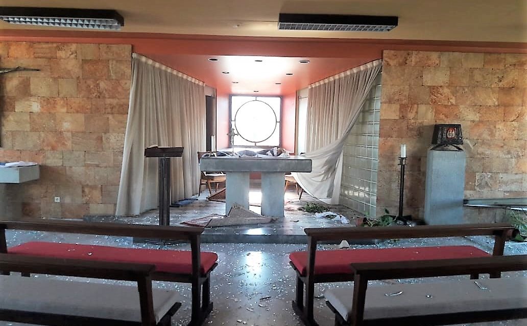 La comunidad jesuita de Beirut (Líbano) tras la explosión