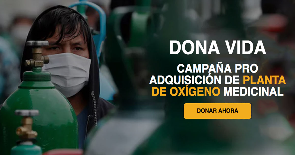 Campaña solidaria busca crear una nueva planta de oxígeno en Piura