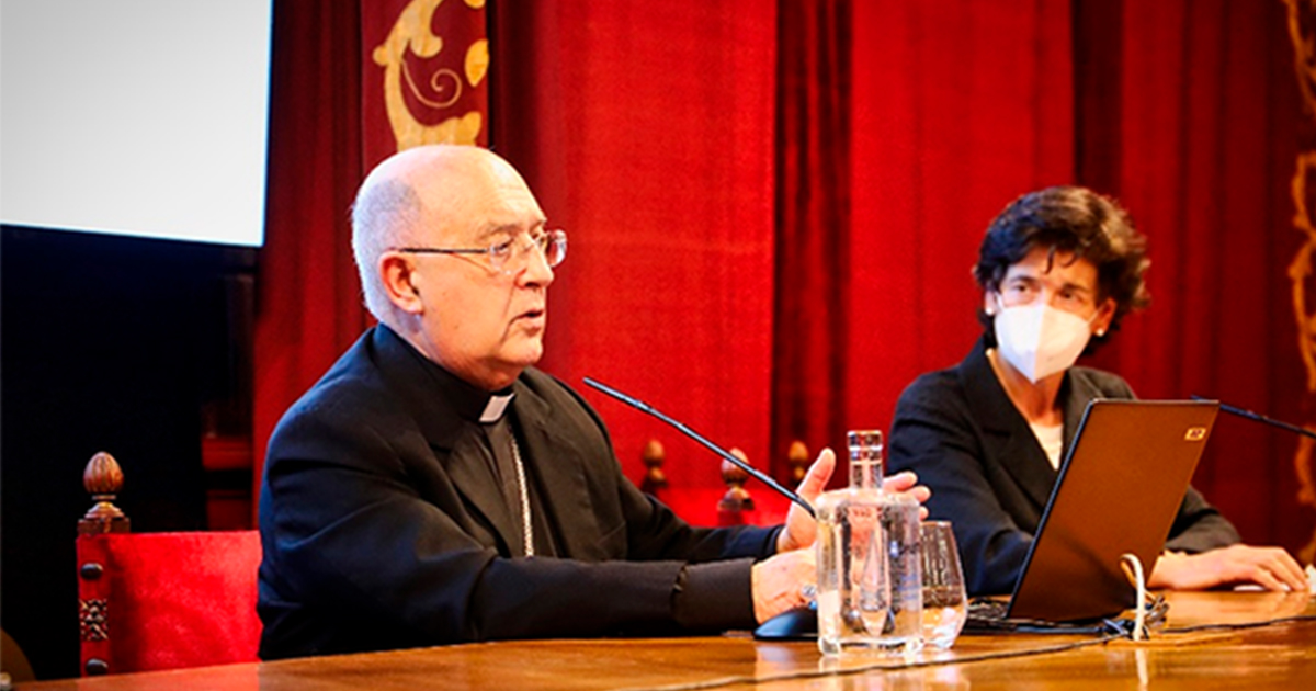 El Cardenal Barreto disertó sobre la actualidad de San Ignacio en la Iglesia