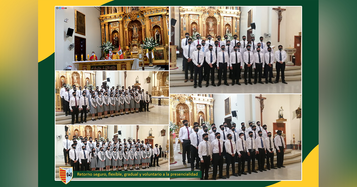 Colegio San Ignacio de Loyola: alumnos reciben sacramento de la Confirmación
