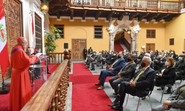 Discurso del Cardenal Barreto en condecoración con la orden «El Sol del Perú»