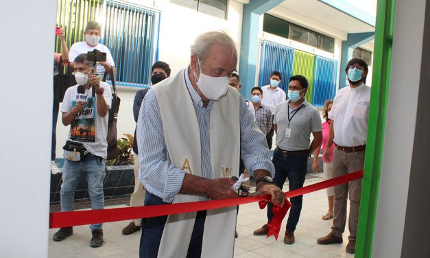 Plataforma Jesuita de Piura inauguró planta de oxígeno solidaria