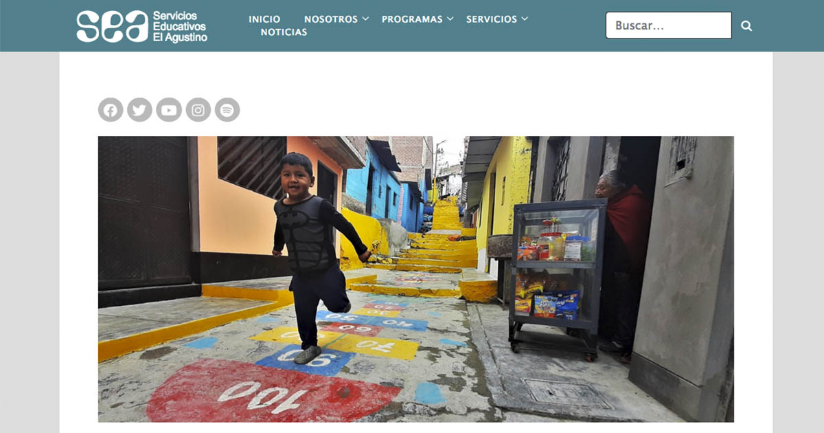 Servicios Educativos El Agustino renueva su web