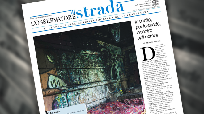 Vaticano publicó ‘L’Osservatore di strada’, un periódico mensual escrito por los pobres