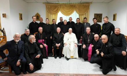 Encuentro del Papa con Jesuitas de la Región Rusa