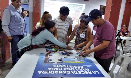 Servicios Educativos El Agustino brinda talleres para la construcción de viviendas más seguras