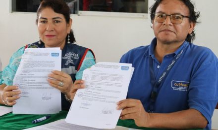 Cutivalú firma convenio con la Municipalidad de Las Lomas para prevenir trata de personas