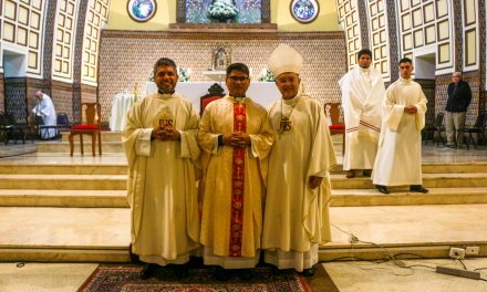 Así celebramos la ordenación presbiteral de Julio Hurtado SJ