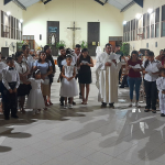 Santa María de Nieva: 33 personas son bautizadas en la Parroquia Virgen de Fátima