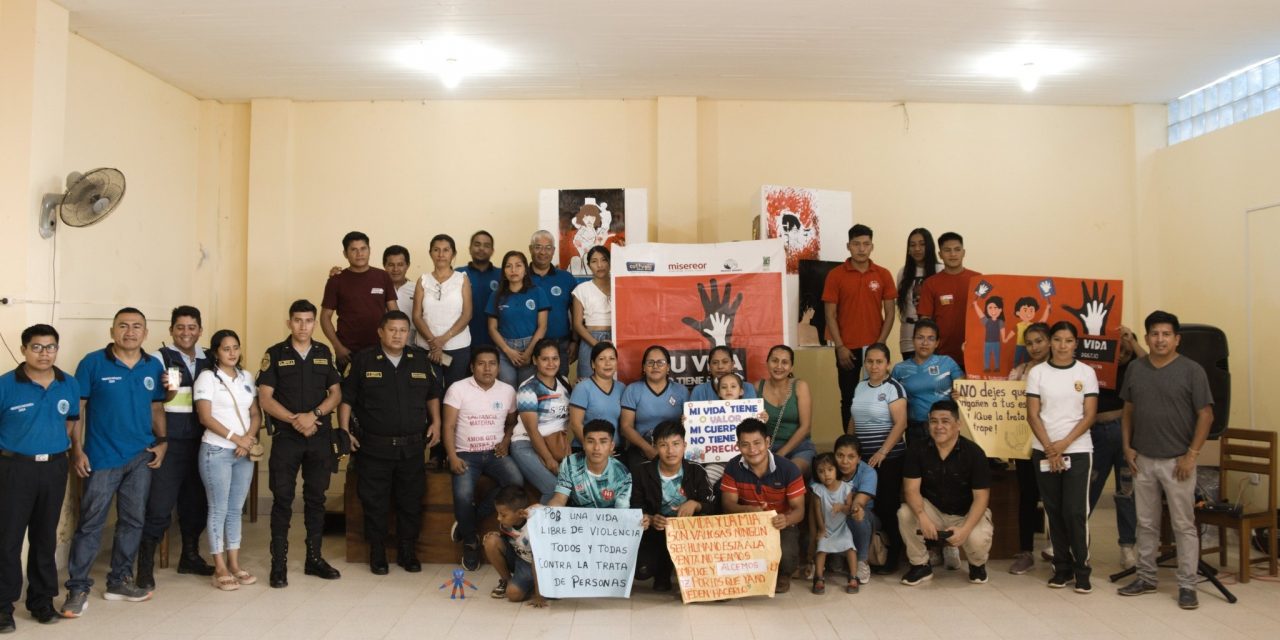 Amazonas: el SAIPE se moviliza contra la trata de personas