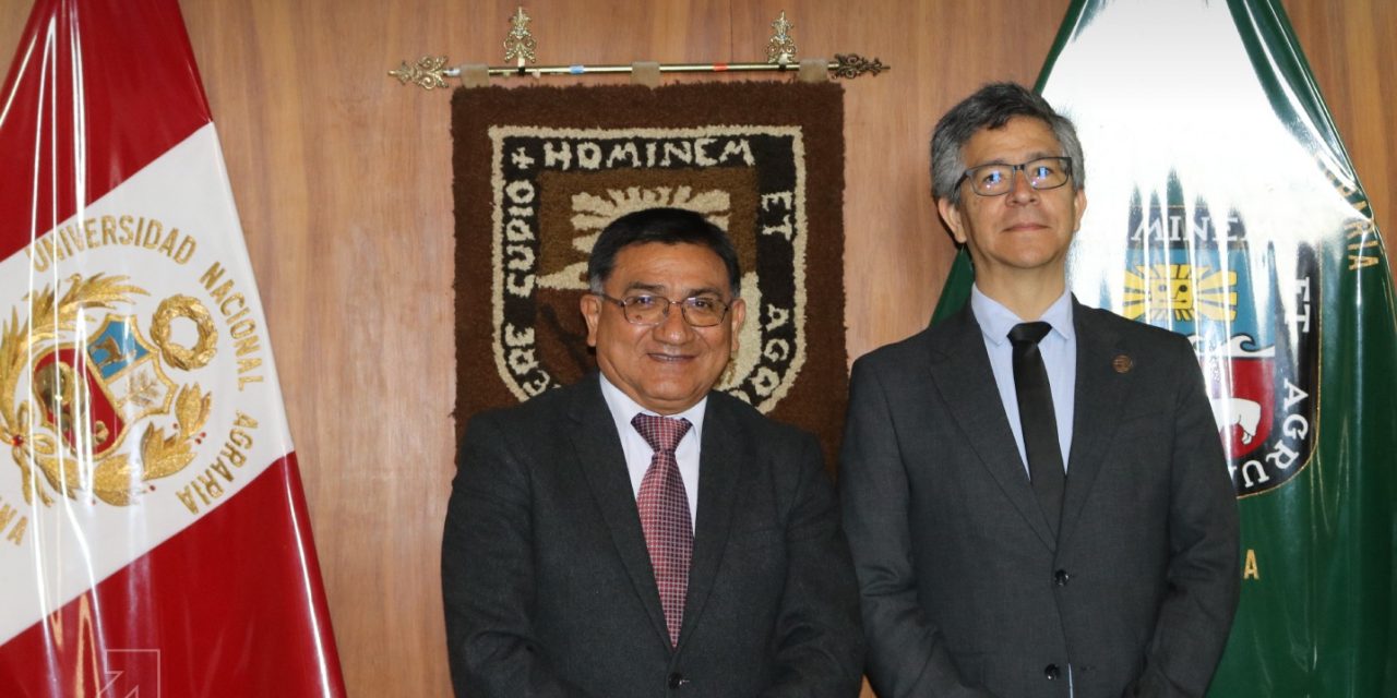 UARM y Universidad Agraria La Molina firmaron convenio de cooperación interinstitucional