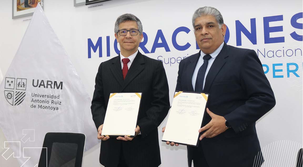 UARM y Superintendencia Nacional de Migraciones firman convenio de Cooperación Interinstitucional