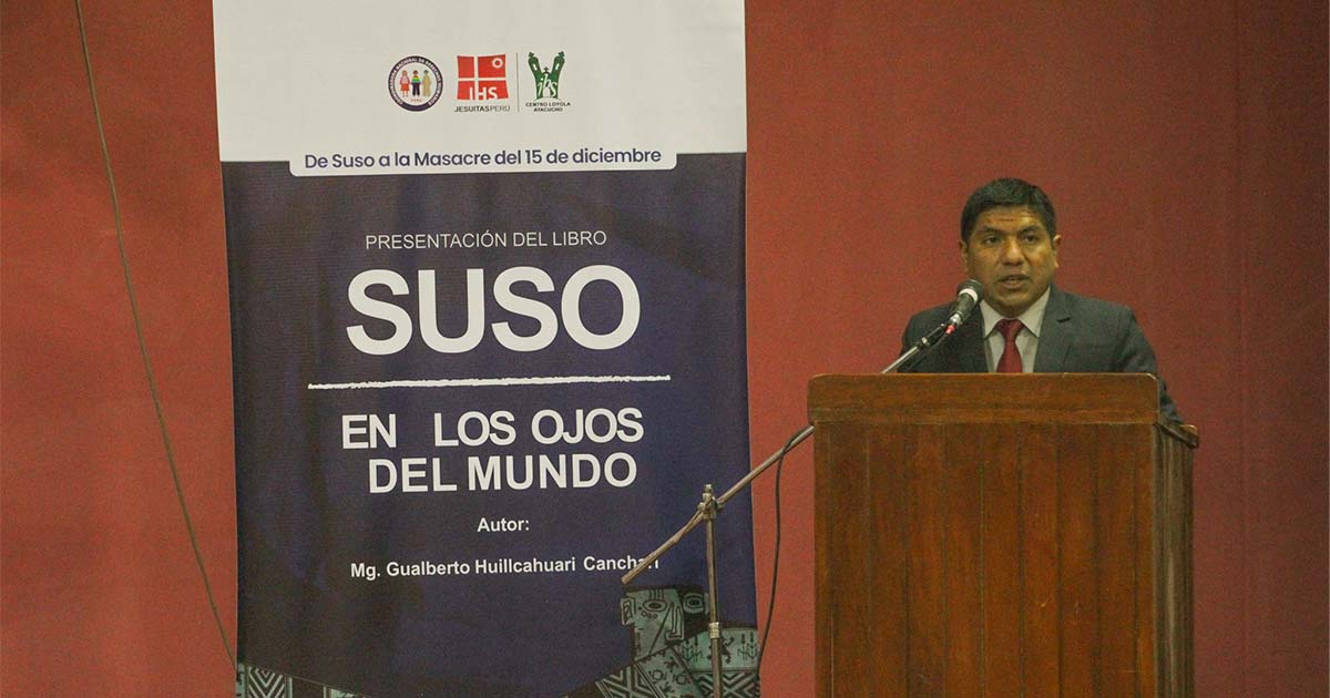 Ayacucho: presentación del libro “Suso, en los ojos del mundo”