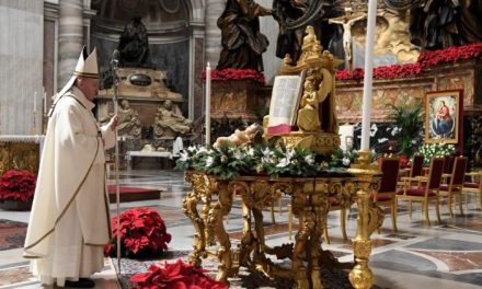 Celebraciones presididas por el Papa Francisco en el Tiempo de Navidad