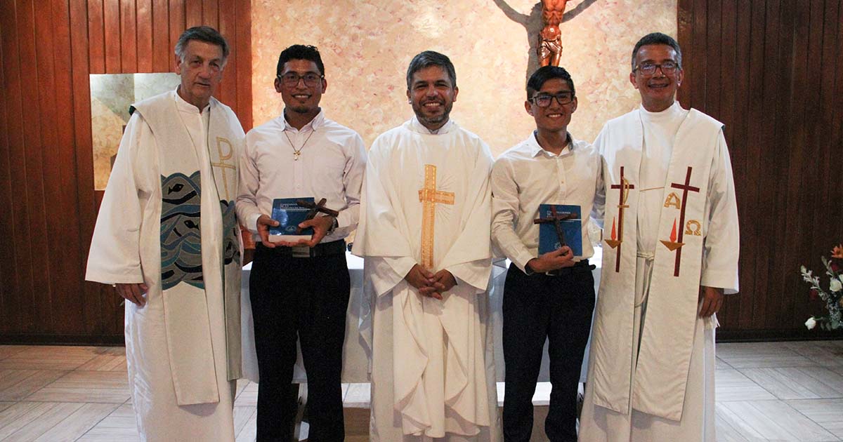 Jóvenes peruanos pronunciaron sus Primeros Votos como jesuitas