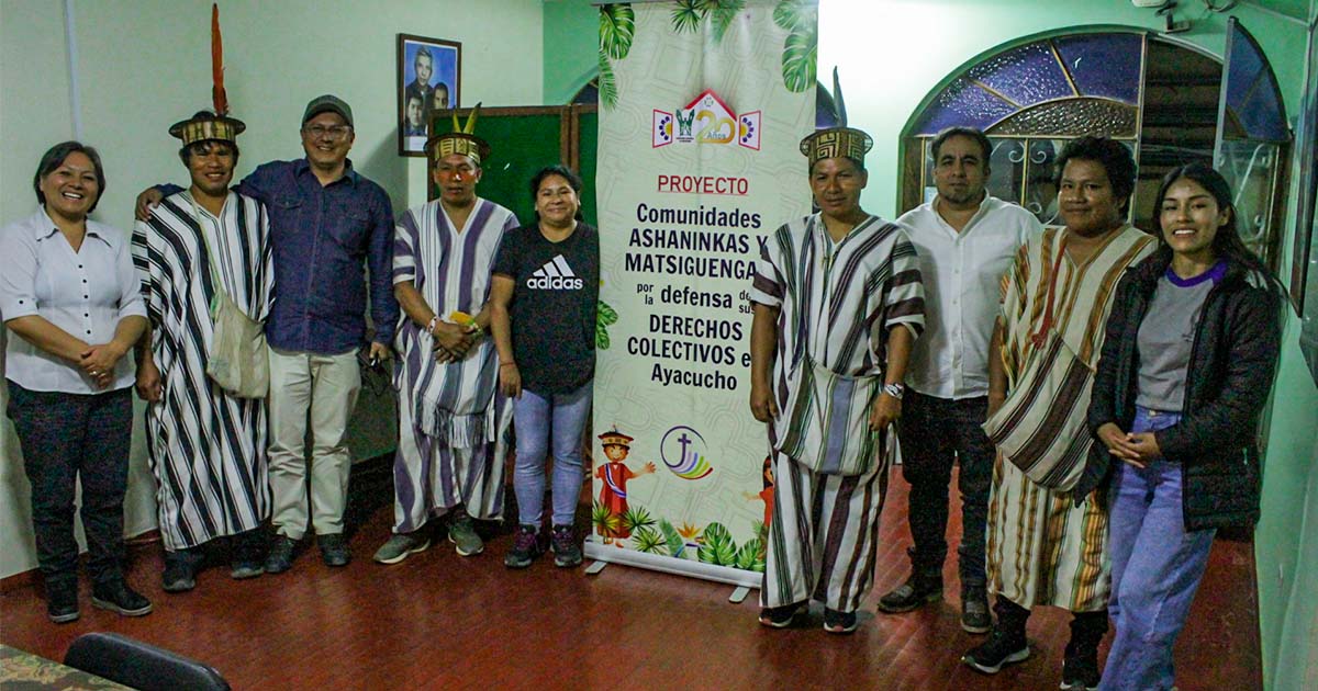 Centro Loyola Ayacucho acompaña a comunidades nativas  