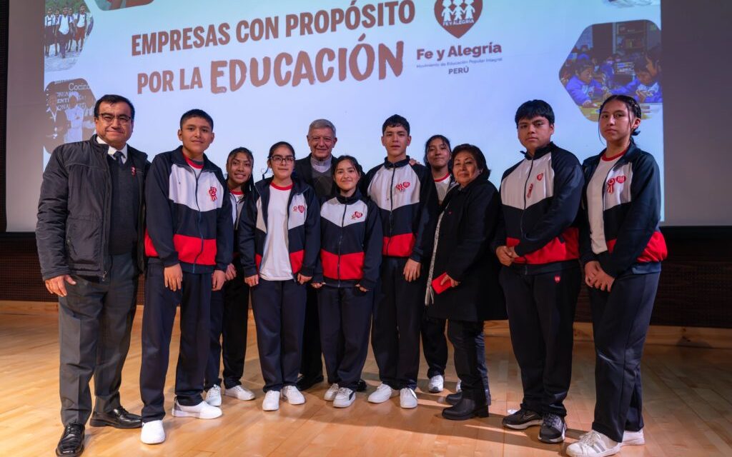 Fe y Alegría del Perú participó en el evento “Empresas con propósito por la Educación”