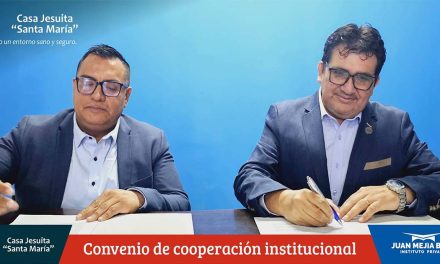 Casa jesuita de Chiclayo firma convenio de cooperación  institucional