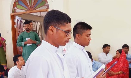 Por primera vez, dos jesuitas emiten sus Primeros Votos en Bangladesh 