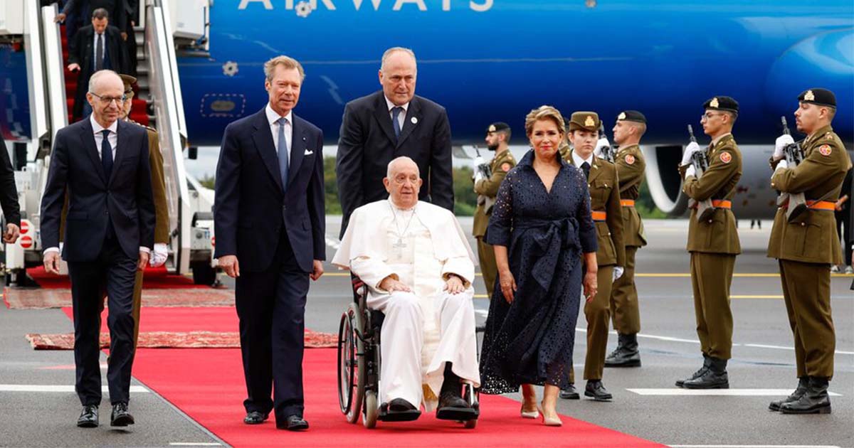 46° Viaje Apostólico del Papa Francisco: Luxemburgo y Bélgica