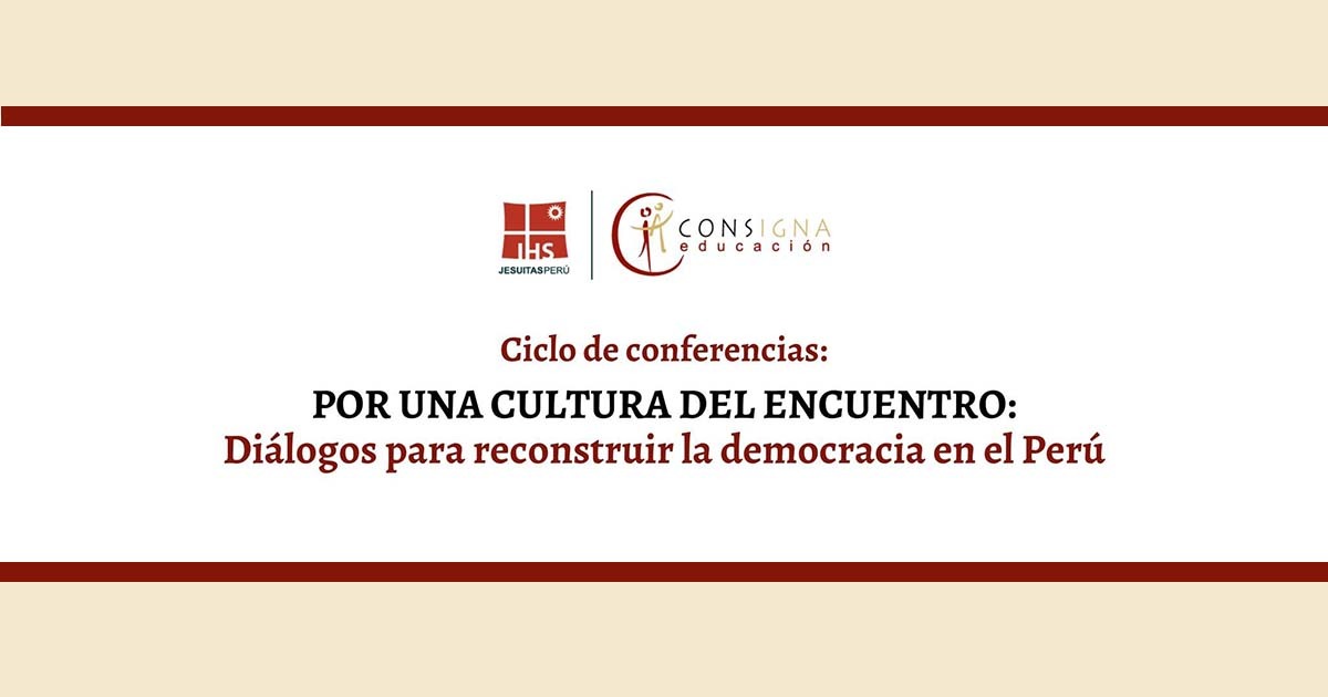 CONSIGNA realizó ciclo de conferencias sobre la cultura del encuentro  