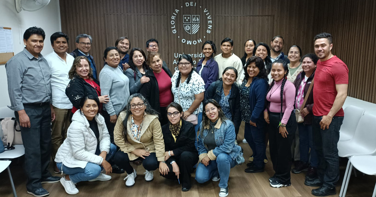Red de Centros Sociales Jesuitas organizó eventos presenciales del Programa Formativo de Ecología Integral y Ciudadanía 
