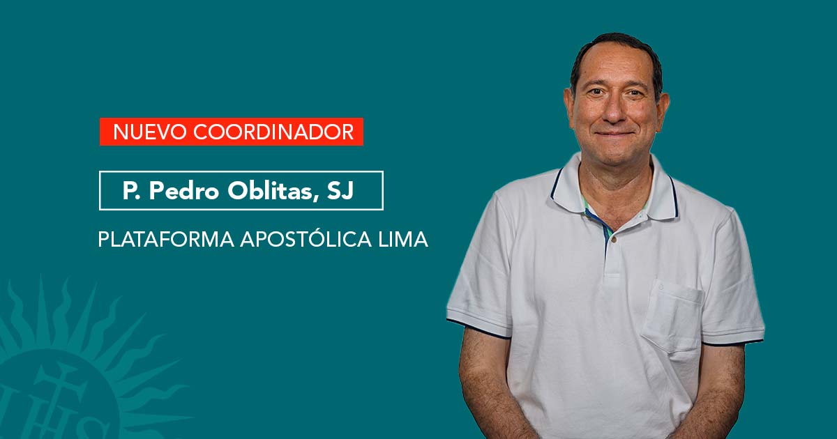 P. Pedro Oblitas SJ, nuevo coordinador de la Plataforma Jesuita de Lima   
