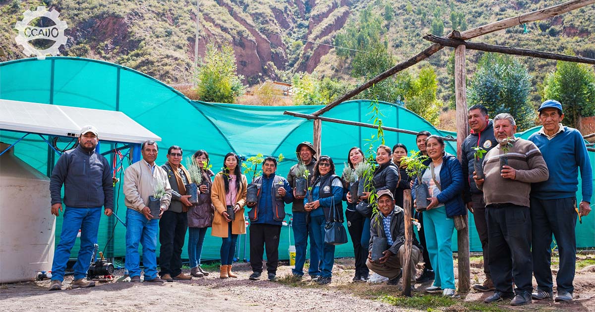 CCAIJO promueve innovación sostenible en Andahuaylillas  