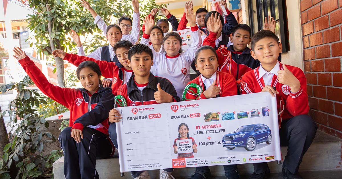 Inició la Gran Rifa 2025 de Fe y Alegría