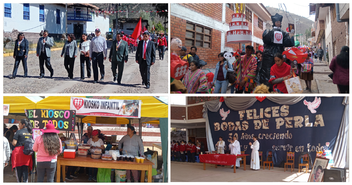 Fe y Alegría N°44 de Andahuaylillas (Cusco) celebró 30 aniversario