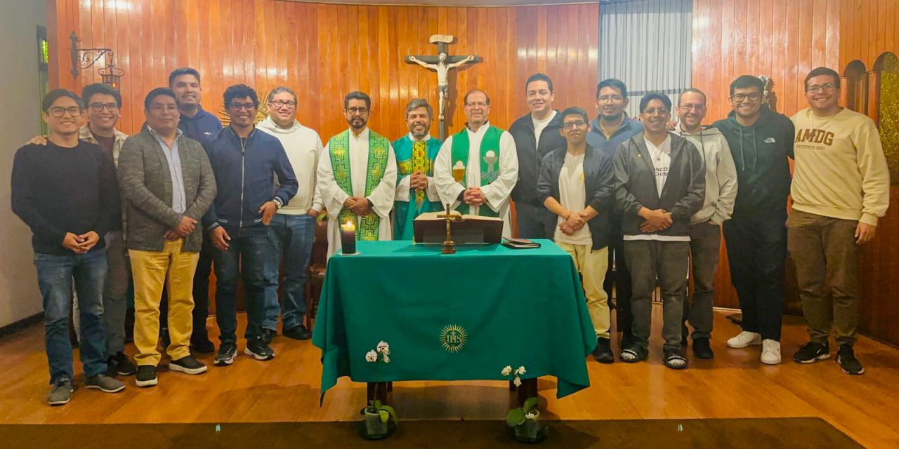 Superiores Provinciales de Ecuador, Bolivia y Perú visitaron Casa de Primeros Estudios 