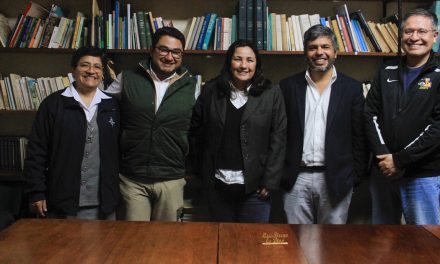Provincial se reunió con equipo del CEI y de la Red de Oración del Papa  